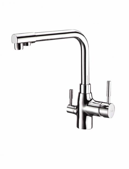 圓型三面檯用龍頭